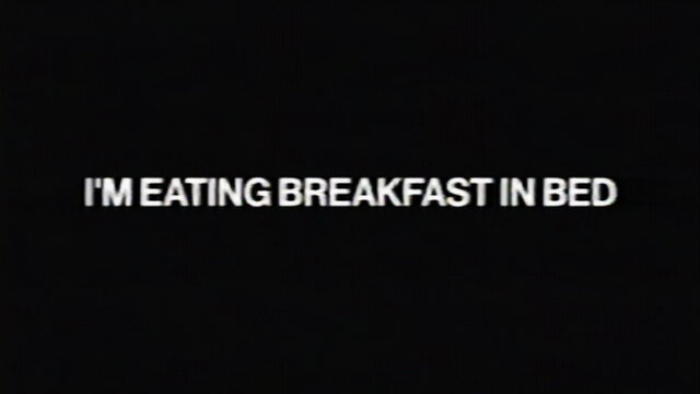 BREAKFAST IN BED (Lyric Video)