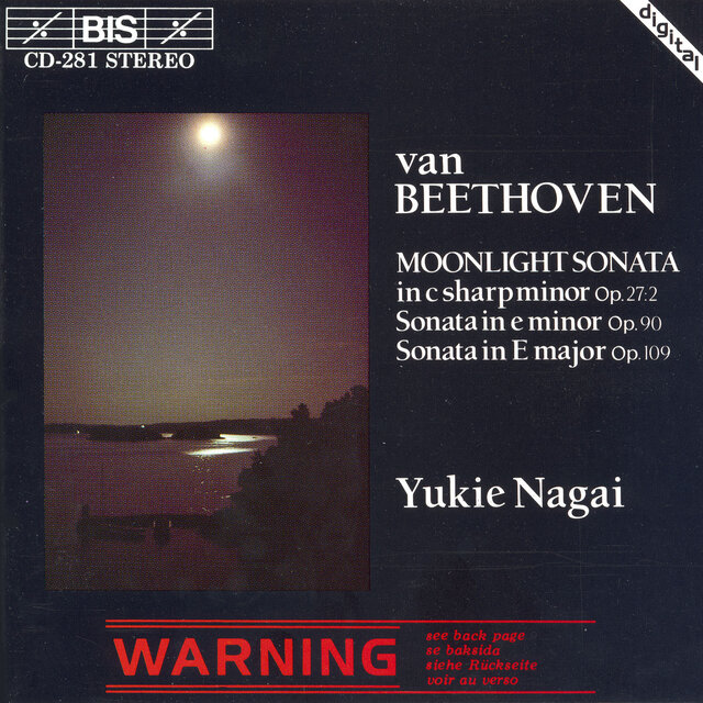 Beethoven: Piano Sonatas Nos. 14, 27 and 30