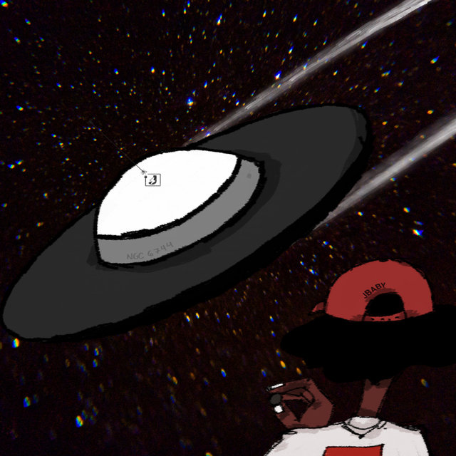 Astronave Preta e Branca