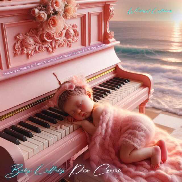 Baby Lullaby Pop Covers - Soothing Lullabies of Famous Songs and Ocean Waves For Baby Sleep