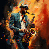 Jazz Music Echoes Fusion