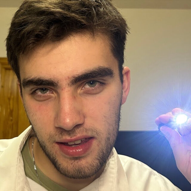 ASMR EXAMEN DE NERVIOS CRANEALES