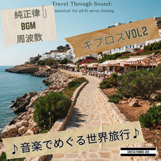【リラックス・作業】音で旅する・キプロス・純正律アルバムVOL２