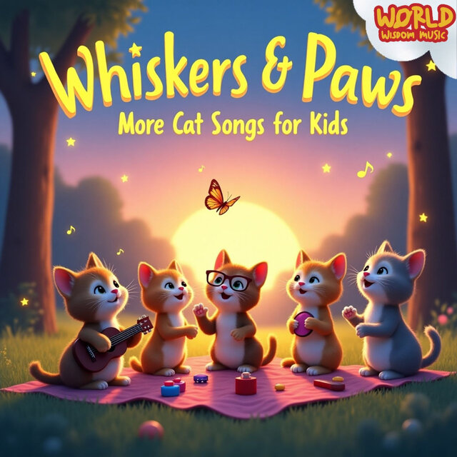 Whiskers & Paws: More Cat Songs for Kids
