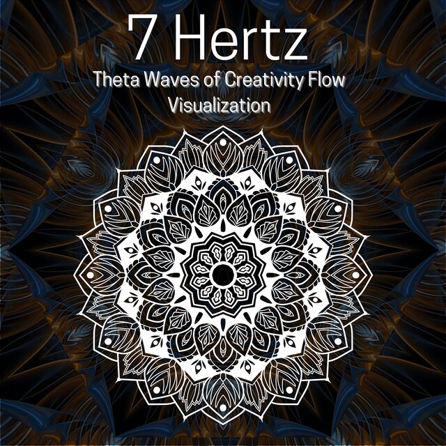 7 Hertz Theta Waves of Creativity Flow Visualization