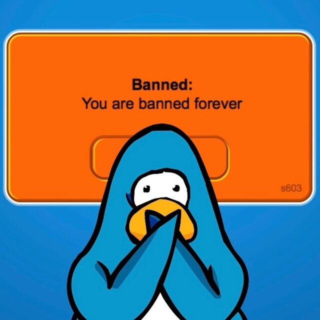 Banned From Club Penguin
