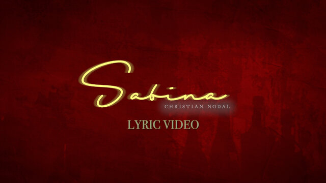 Sabina (Lyric Video)