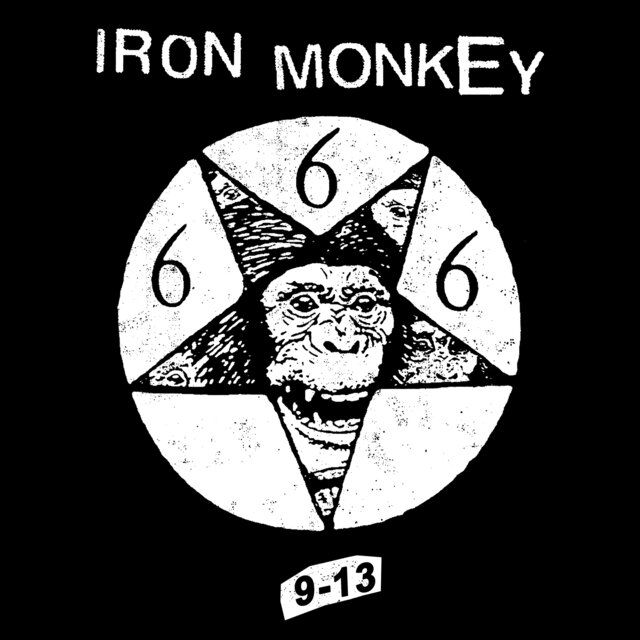 Cover art for album 9-13 by Iron Monkey