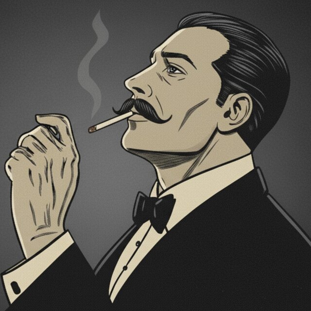 A Simple Thought in Smoke | Retro Jazz