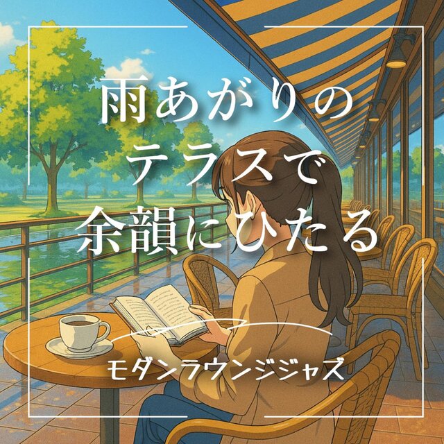 雨あがりのテラスで余韻にひたるモダンラウンジジャズ