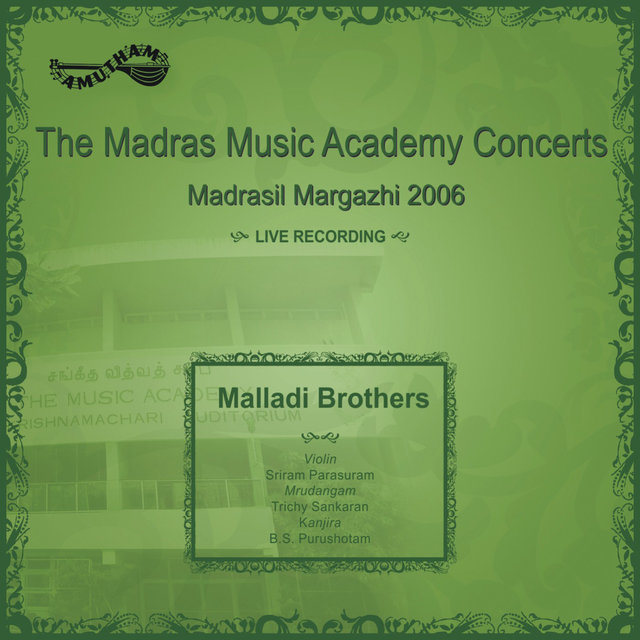Madrasil Margazhi - 2006 (Live)