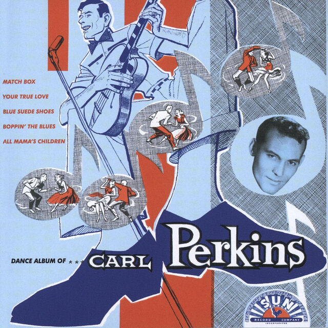 Cover art for album The Dance Album by Carl Perkins