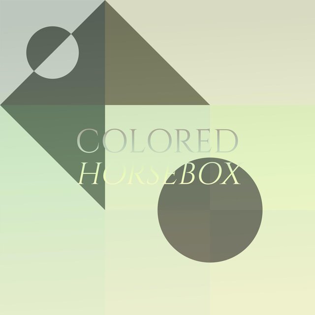 Colored Horsebox