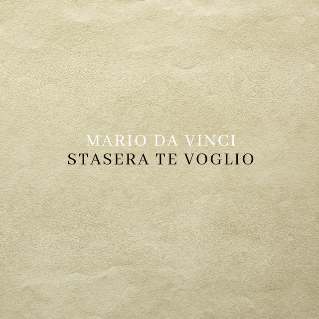 Stasera te voglio