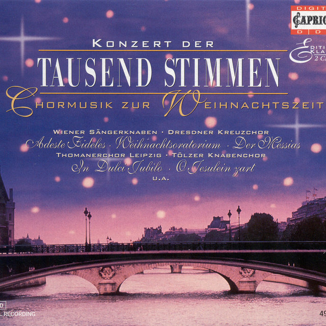 Christmas Choral Concert - Handel, G.F. / Mozart, W.A. / Bach, J.S. / Praetorius, M. / Gruber, F.X. / Bach, J.C.F. / Adam, A.