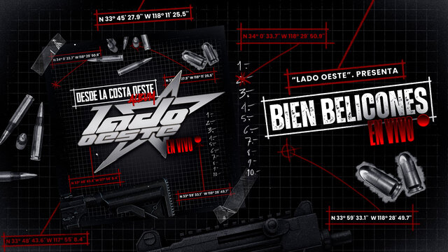 Bien Belicones (En Vivo - Visualizer)