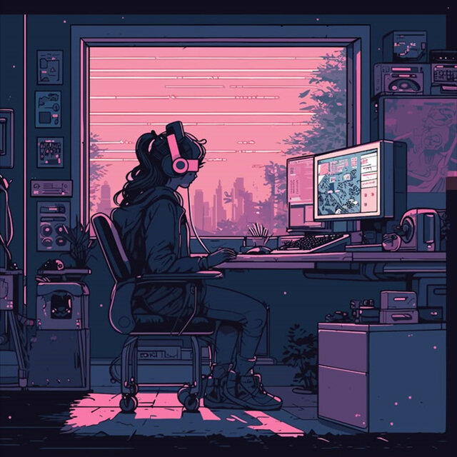 chillin' at dusk