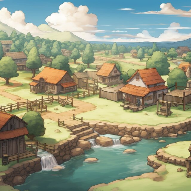 New Bark Town (Lo-Fi music from 