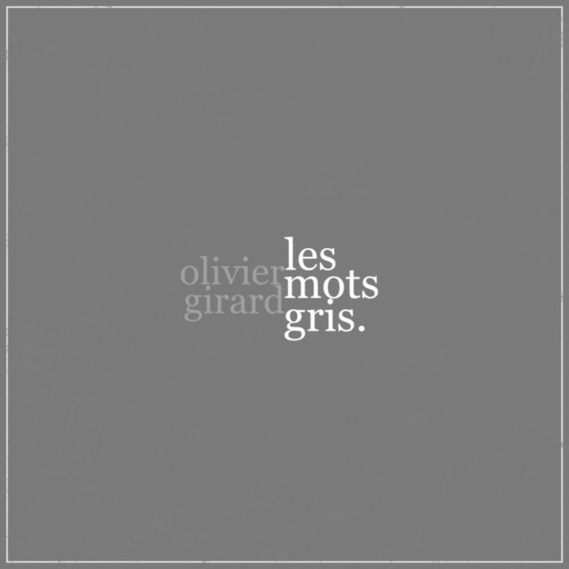 Les mots gris