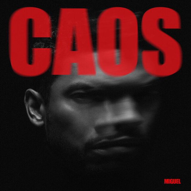 Cover art for album CAOS by Miguel