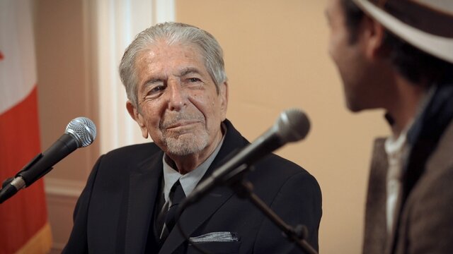 Adam Cohen about working with his father (Official You Want It Darker press conference)