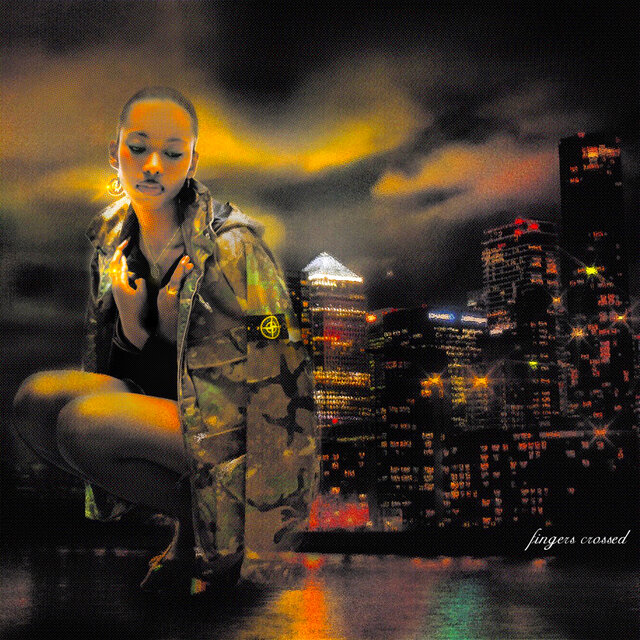 Cover art for album fingers crossed by kwes e