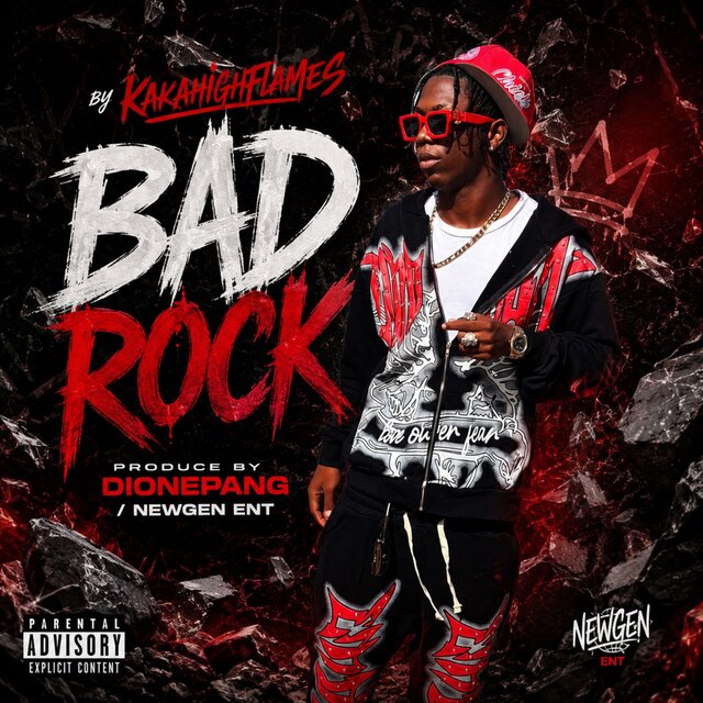 Cover art for album Bad Rock by Kaka Highflames, DIONEPANG