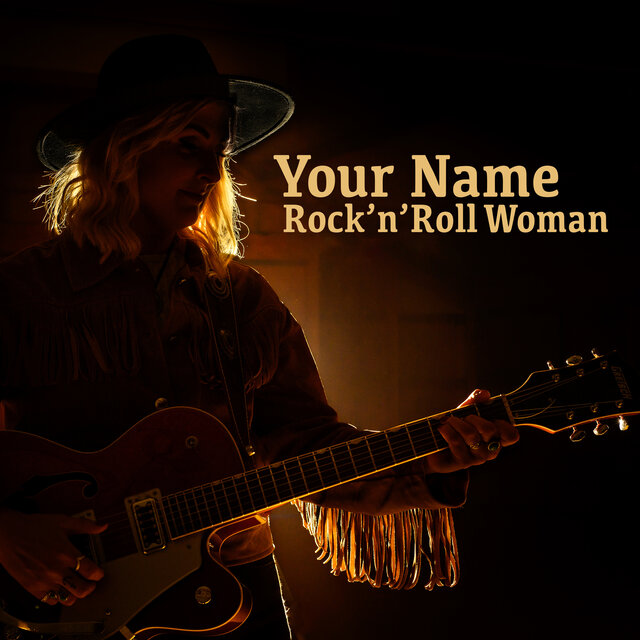 Cover art for album Your Name / Rock'n'Roll Woman by Callinaz