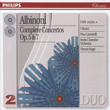 Albinoni: Concerto a 5 in D, Op. 7, No. 8 for 2 Oboes, Strings and Continuo: 2. Largo - 3. Allegro