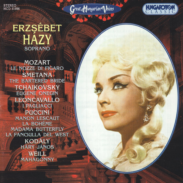 Hazy, Erzsebet: Soprano Arias