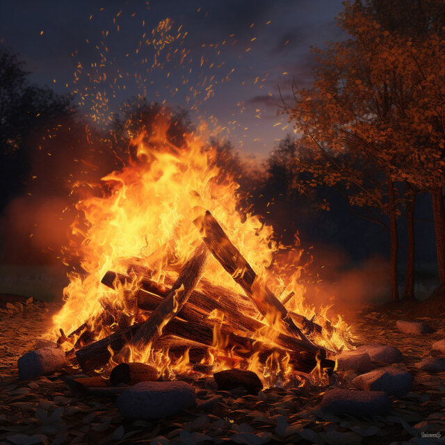 Yoga Fire Meditation: Energizing Warm Rhythms