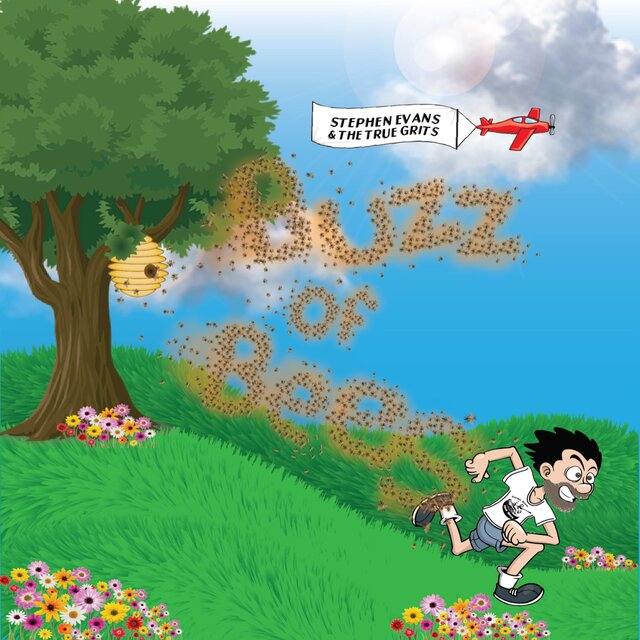Cover art for album Buzz of Bees by Stephen Evans & the True Grits