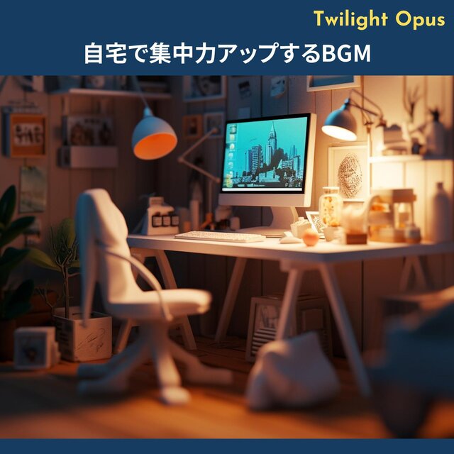 自宅で集中力アップするbgm