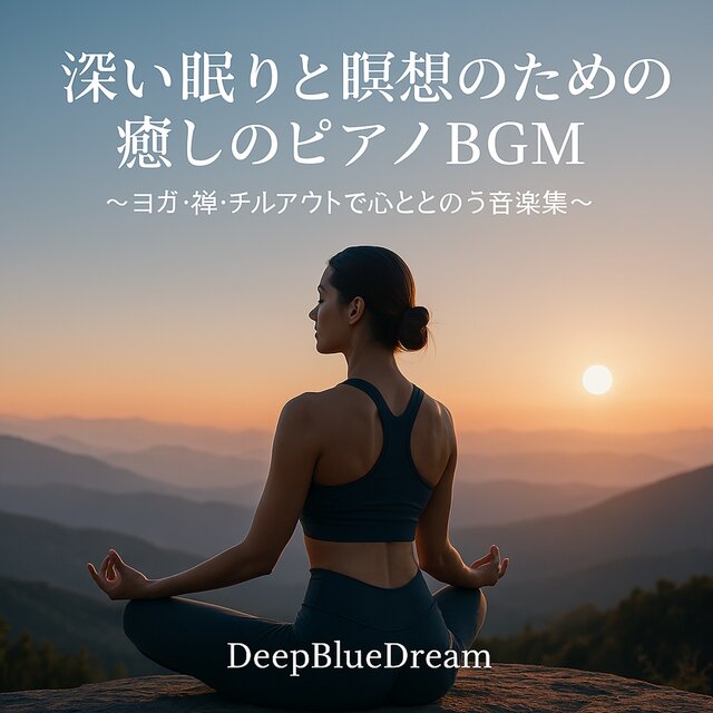 Healing Piano BGM for Deep Sleep and Meditation - Music Collection for Yoga, Zen, and Chillout to Calm Your Mind