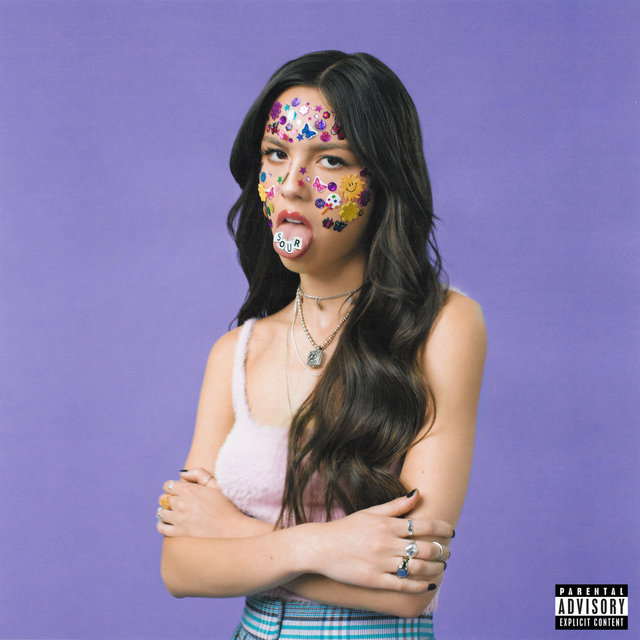 Cover art for album SOUR by Olivia Rodrigo