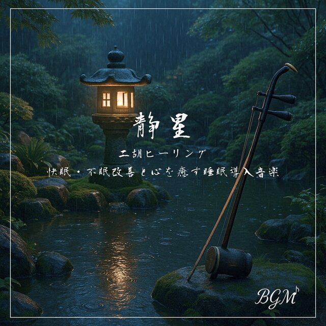 【静星（Seisei）】二胡ヒーリング — 快眠・不眠改善と心を癒す睡眠導入音楽
