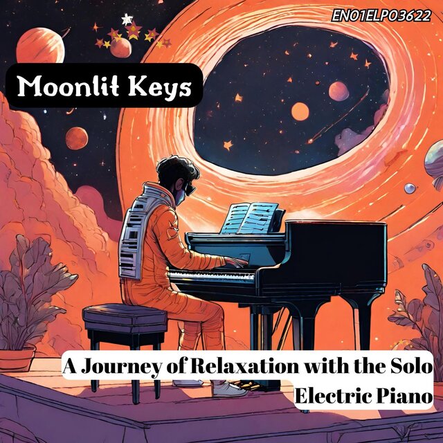 Moonlit Keys: A Journey of Relaxation with the Solo Electric Piano