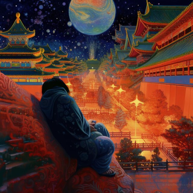 画布诗意旋