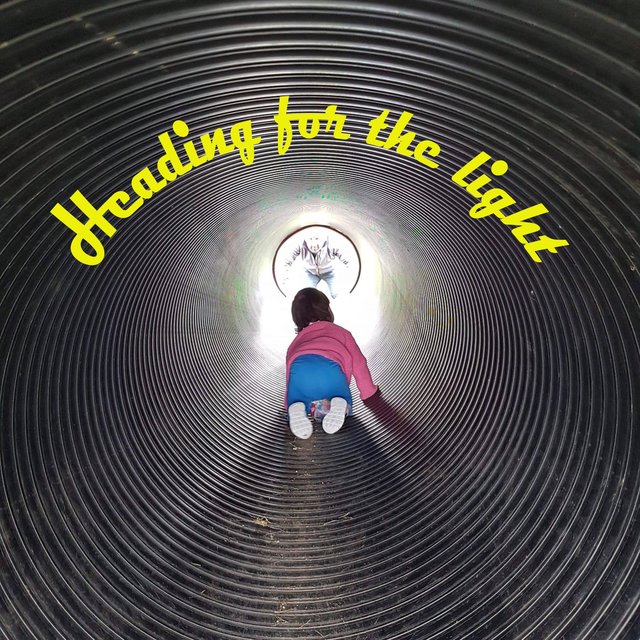 Heading for the light