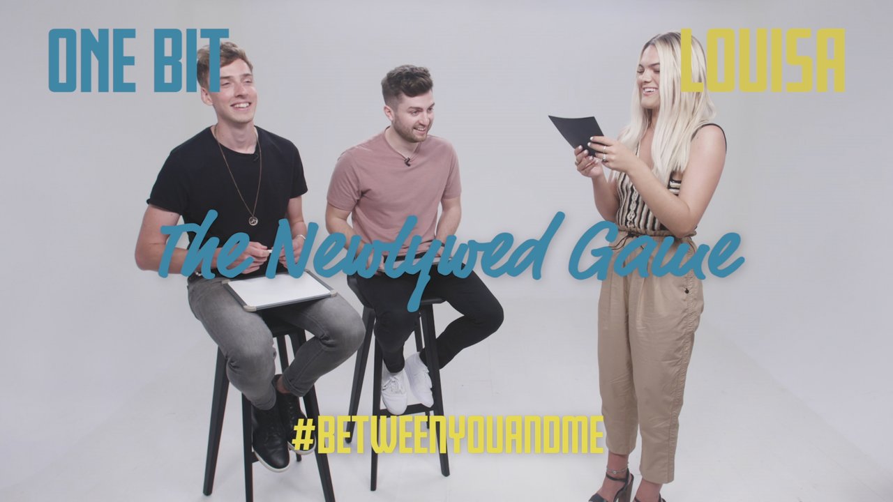 One Bit & Louisa play The Newlywed Game - #BetweenYouAndMe Challenge (Round 4)