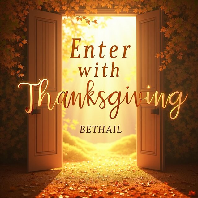 Enter With Thanksgiving