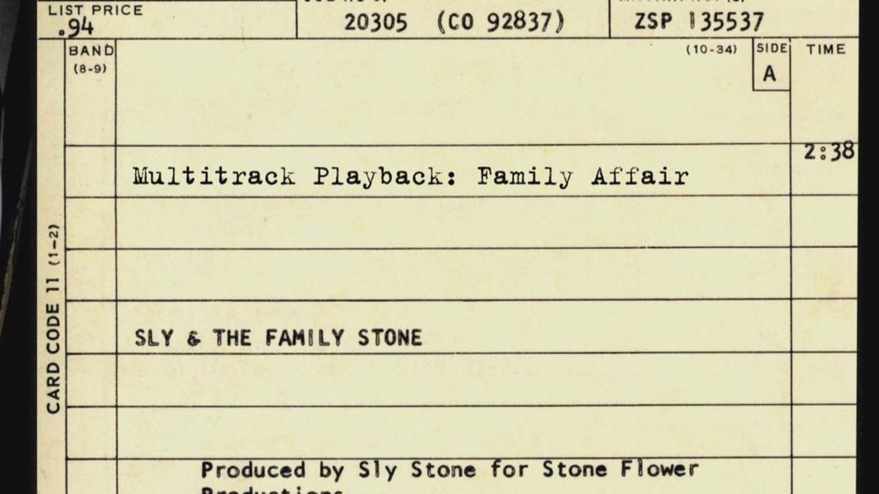 Multitrack Playback: Family Affair (Interview Clip)