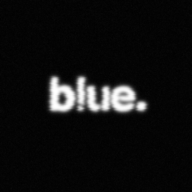 blue.