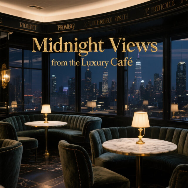 Midnight Views from the Luxury Café