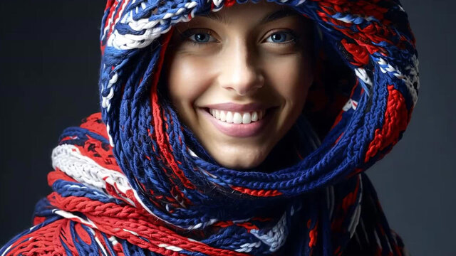 Tu es la fille en bleu (mais ma chérie le rouge te vas si bien) (Lyric Video)