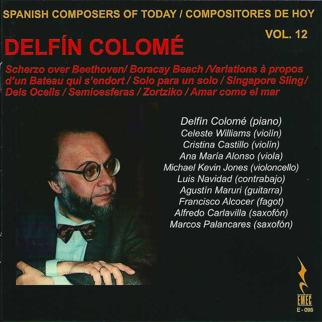 Spanish Composers of Today, Vol. 12 - Delfin Colome