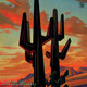 Cover art for album Hijos Del Sol by Hermanos Gutiérrez