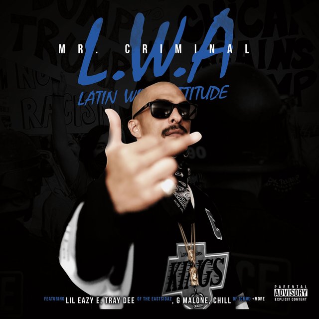Cover art for album L.W.A: Latin with Attitude by Mr. Criminal