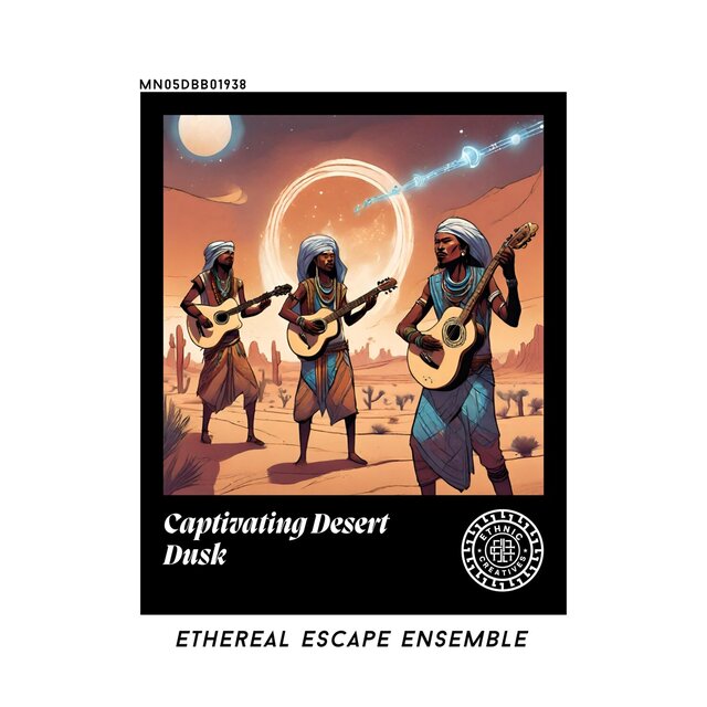 Captivating Desert Dusk: Ethereal Escape Ensemble