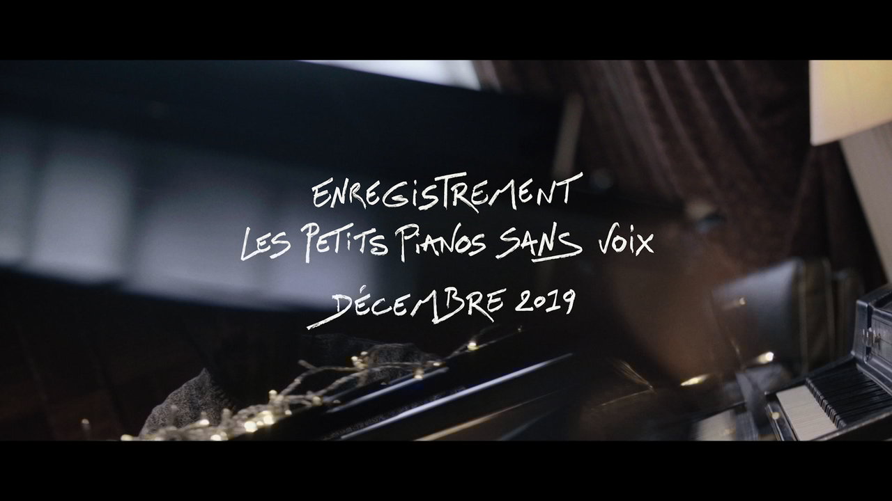 Enregistrement studio "Les petits pianos sans voix" à Bruxelles